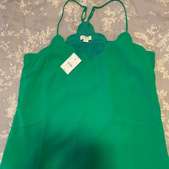 JCrew scalloped tank 🍀🍀🍀 - Picture 2 of 4